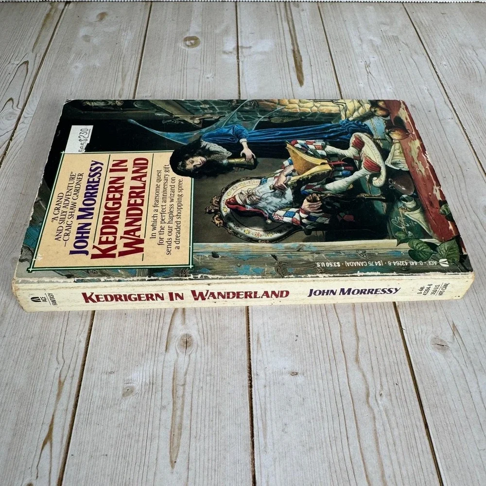 Kedrigerin in Wanderland John Morressy 1988 Ace Fantasy Mass Market Paperback